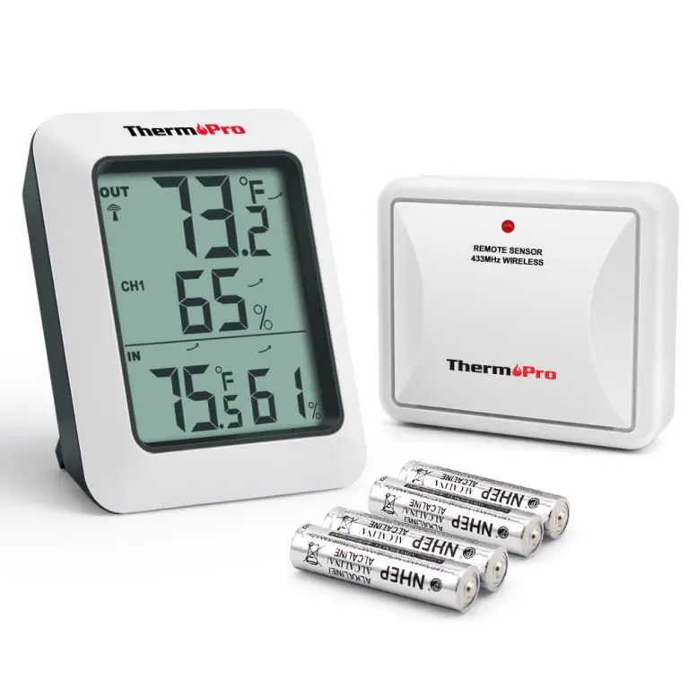 �������������� ThermoPro TP60S (-20...+70�C; 10-99%) � �������� �������� T� (�� 60 ������)