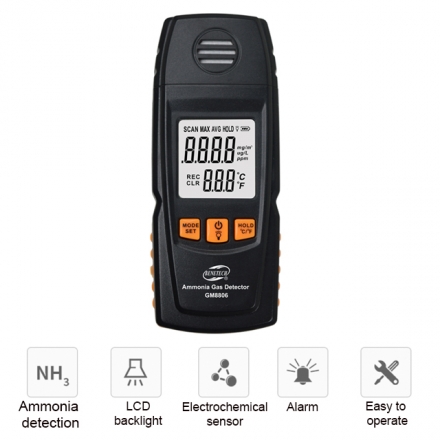 �������������� ������� (NH3) Benetech GM8806 (0-100 ppm)