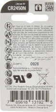 ��������� �������� Renata CR2450 Lithium 3V �������� �������� (���������)
