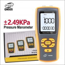 ���������������� ����� �������� Benetech GM505 (0.01/2,49 ���; 0,01/24.9 mbar ) USB ���������