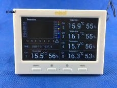����������� ����������� � ��������� MISOL WS-HP3001-8MZ � 5 ��������� ��������� (-40 to 60�C; 10% to 99%) DWP