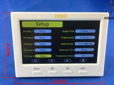 ����������� ����������� � ��������� MISOL WS-HP3001-8MZ � 5 ��������� ��������� (-40 to 60�C; 10% to 99%) DWP