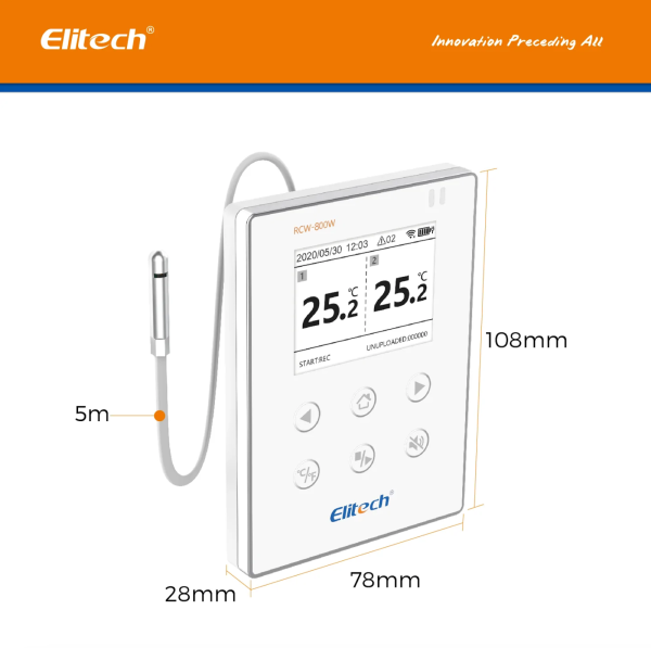 ����������� ����������� ������������� C WI-FI ELITECH RCW-800W-TDE