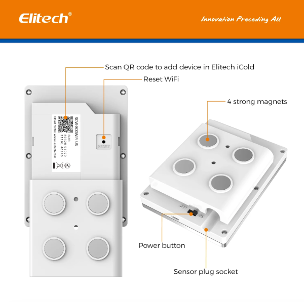 ����������� ����������� ������������� C WI-FI ELITECH RCW-800W-TDE