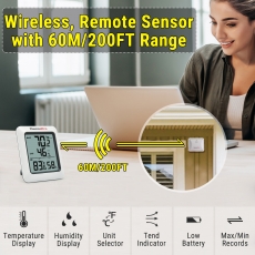 �������������� ThermoPro TP60S (-20...+70�C; 10-99%) � �������� �������� T� (�� 60 ������)