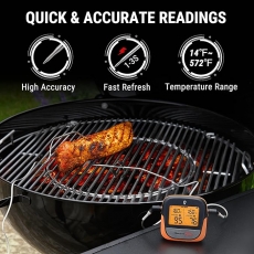 ��������� ���������� ��� ����, ������� ThermoPro TP-902 � Bluetooth 5.0 (100 �) �� 2 ���� 