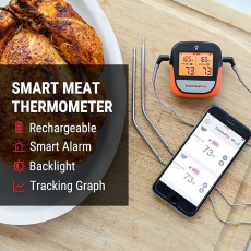 ��������� ���������� ��� ����, ������� ThermoPro TP-902 � Bluetooth 5.0 (100 �) �� 2 ���� 