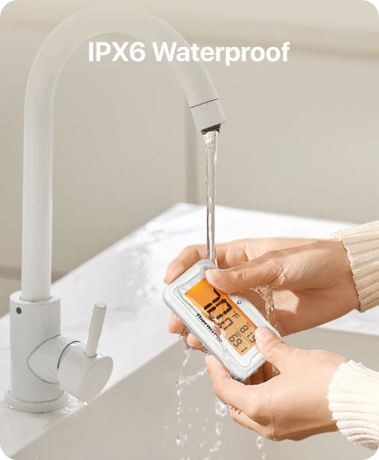 ����������������� IPX6 �������� ��������� ThermoPro TP-110 LCD ��� ������������� � �������������
