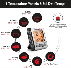 ��������� ��� ���� ThermoPro TP-16S (-10..+300 �C) � ��������, �������� � ����������