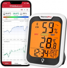 �� �������� ��������������-������ � Bluetooth ThermoPro TP358 (-20..+60 �C; 10..99%)