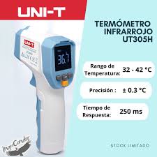 ����������� �������� UNI-T UT305H, �����. ����������� ���� �� 32�C �� 42.9�C